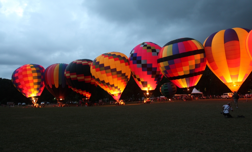 Hot Air Jubilee balloons