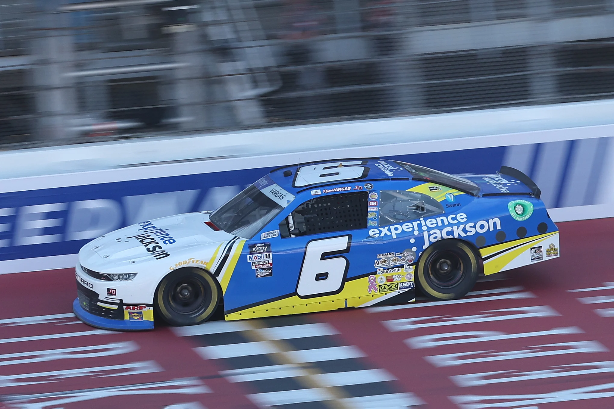 NASCAR Car at Michigan International Speedway