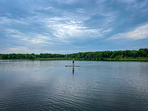 Paddleboarding