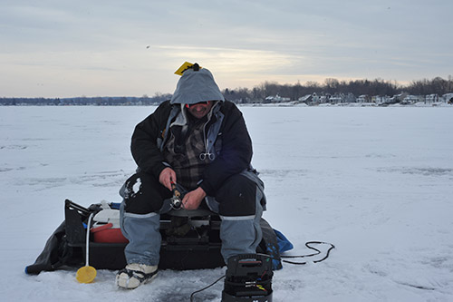 Ice fishing