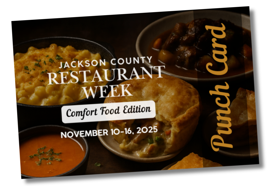 Jackson County Restaurant Week Postcard 2025 - 4x6